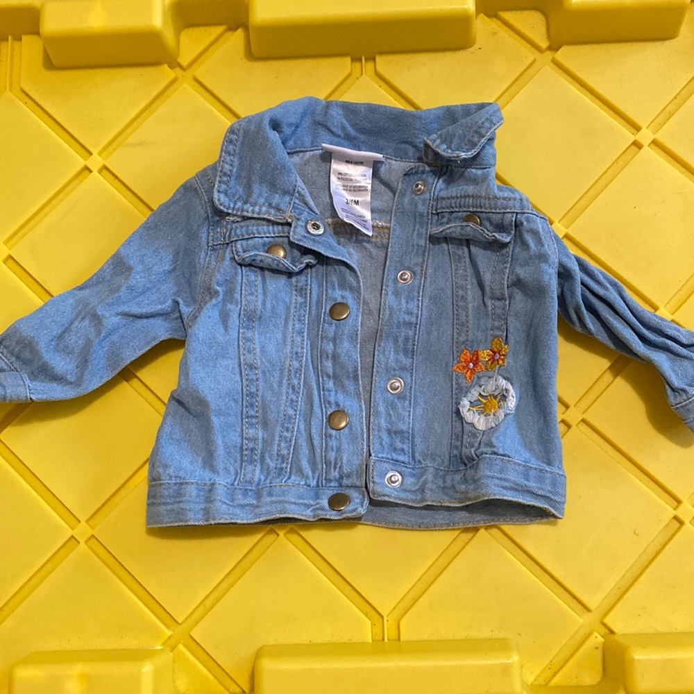 Infant jeans jacket